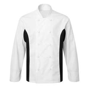 เสื้อเชฟคุณภาพสูงสั่งทำพิเศษสำหรับโรงแรมร้านอาหาร สไตล์โดดเด่น ระบายอากาศได้ดี ราคาโรงงาน ชุดยูนิฟอร์มสั่งทำได้ - Product Image 3