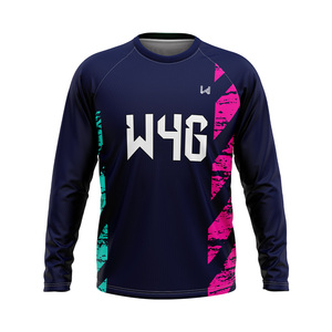 Camiseta Deportiva Ligera sin Costuras para Hombre W4G, Cuello Redondo, Corte Ajustado, Transpirable, de Secado Rápido, con Estampado Personalizado, Elástica en Cuatro Direcciones, Antibacteriana - Product Image 5