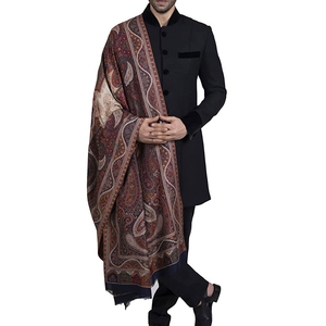 Bufandas de Cachemira Personalizadas de Moda en Muchos Colores para Hombre, Bufandas Ajrak, Bufandas de Lana de Cachemira, Chales - Product Image 1