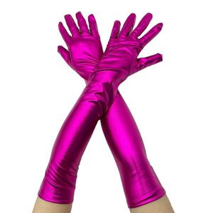 Guantes Largos de Cuero para Mujer, Modernos y Elegantes, de Moda - Product Image 5