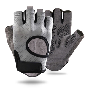 Guantes de gimnasio de medio dedo para levantamiento de pesas, entrenamiento físico, transpirables, suaves, cómodos, antideslizantes, impermeables, para ciclismo al aire libre - Product Image 3