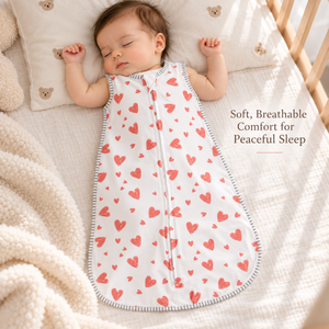 Gigoteuse pour nouveau-né 100% coton |   Sac de couchage doux pour bébé |   Couverture portable respirante pour enfants |   Vêtements de nuit confortables pour bébé en hiver - Product Image 1