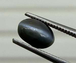 Gemas Naturales de Shamin, Alejandrita Ojo de Gato, Corte Ovalado 7.50x5mm 1.39cts, Gema Auténtica Suelta para Joyería, Anillo, Colgante - Product Image 1
