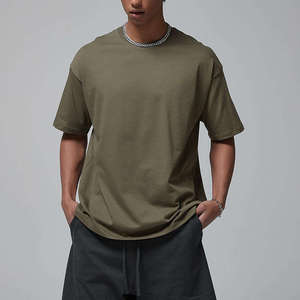 Camiseta Básica de Algodón Liso, 180 GSM, Cuello Redondo, Manga Corta, Venta al Por Mayor, Impresión Personalizada, Fabricante, Proveedor, Marca Privada, OEM, ODM, B2B - Product Image 4