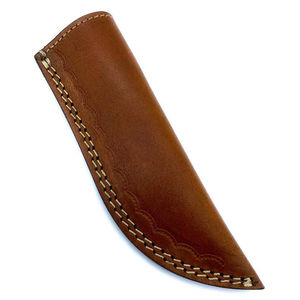 Étui à couteau en cuir véritable, étui pour couteau à lame fixe, étui pour couteau de camping en plein air, étui avec boucle de ceinture, étui durable pour couteau - Product Image 1