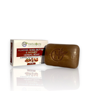 Almond Shea Butter and Honey Cleansing <b>Soap</b> for Face Body Hydration and Refreshing Beauty Routine Daily - Product Image 4