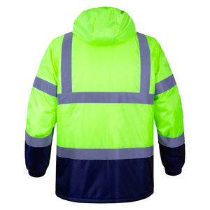 บริการ OEM เสื้อแจ็คเก็ตกันหนาวแบบมีไฟ LED สะท้อนแสง กันน้ำ น้ำหนักเบา พร้อมฮู้ด - Product Image 2