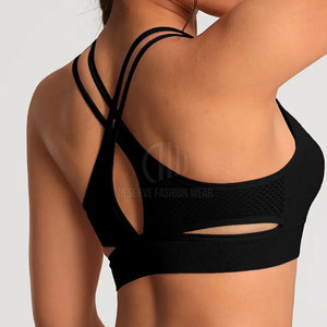 Sujetador deportivo de talla personalizada para mujer, cómodo y fácil de usar, disponible en stock. - Product Image 3