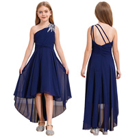 Nouvelles Robes de Soirée Élégantes pour Filles, de 6 à 16 Ans, pour Cérémonies de Remise des Diplômes, Anniversaires, Mariages et Demoiselles d'Honneur