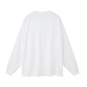 เสื้อสเวตเชิ้ตทรงโอเวอร์ไซส์สไตล์วินเทจสำหรับผู้ชายและผู้หญิง ล้างสีแบบแอซิดวอช คอกลม สตรีทแวร์ รับผลิตแบบ OEM ODM - Product Image 2