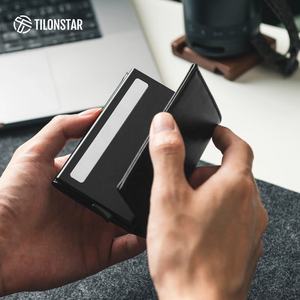 Tilonstar กระเป๋าเงินแบบ TVC208P RFID ปิดกั้นการเข้าถึงที่รวดเร็วผู้ถือบัตรอลูมิเนียมแท้สำหรับใช้ในชีวิตประจำวัน - Product Image 4