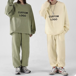 Custom Logo Bulk Wholesale Unisex Jogger Sportswear Jogging Men Sets Sweat Sweatsuit Plain <b>Track</b> <b>Suit</b> Tracksuit Training Wear - Product Image 2