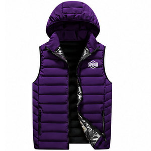 Chaleco de Invierno para Hombre OEM, Chaqueta sin Mangas con Acolchado, Ajuste Cómodo, Aislamiento Térmico y Diseño Moderno para Exteriores - Product Image 1