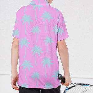 Polo de golf brodé personnalisé, qualité supérieure, manches courtes pour jeunes, vêtements de sport performants, vêtements de sport athlétiques - Product Image 3