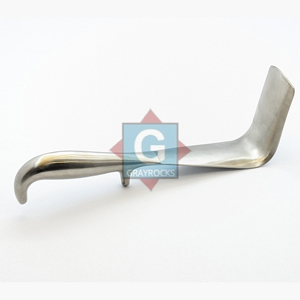Écarteur vaginal Doyen, instrument chirurgical 60 x 45 mm, manuel, certifié CE, outil de chirurgie générale - Product Image 1