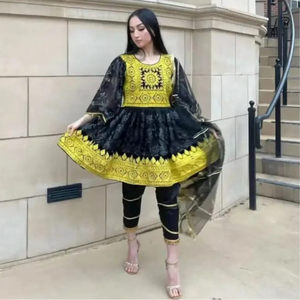 Robes afghanes Kuchi pour femmes, très demandées, vente en gros, qualité supérieure, vêtements ethniques, robes Kutchi afghanes - Product Image 2