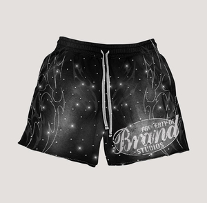 Conjunto de 2 piezas de camiseta y pantalón corto de algodón 100% al por mayor, con logotipo bordado/impreso personalizado, de hombros caídos, para hombre, conjunto corto de verano. - Product Image 6
