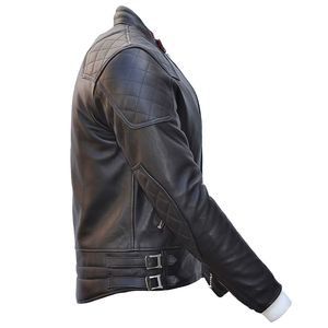Nouvelle arrivée, fournisseur direct d'usine, prix de gros, veste en cuir de vache pour moto, fabriquée au Pakistan - Product Image 3
