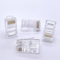 Soulin Promotion Connecteur Jack Module RJ45 Type DIP RJ-253025HL 8P8C Femelle Contact Laiton pour PCB d'Ordinateur