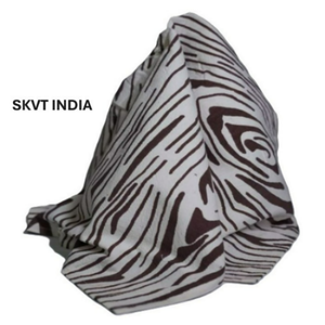 100% Organic Recycled Cotton Soft Square Tea <b>Towel</b> Reusable Custom Printed Logo Eco-Friendly Hanging Zebra Print Home <b>Kitchen</b> - Product Image 1