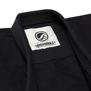 RTS Großhandelspreis Top-Qualität Shoyorol Safire Competitor Schwarzer BJJ Gi 450 GSM Brasilianischer Jiu-Jitsu Kimono BJJ Gi AI-JJ-087 - Product Image 4