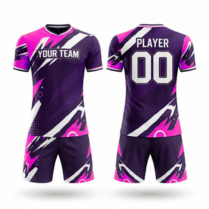 Uniforme de football à la mode, en gros. Ensemble d'uniformes de football pour adultes de haute qualité - Product Image 5