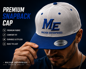 Gorra Snapback 2026 Demanding Malivan Enterprises de 6 Paneles, Ajustable, de Lona de Algodón, Transpirable/Impermeable, Estilo Urbano, Bordada - Product Image 4