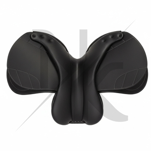 Selle anglaise en cuir de haute qualité, équipement d'entraînement équestre, étriers de sécurité renforcés, produits d'équitation anglaise en provenance d'Inde - Product Image 5