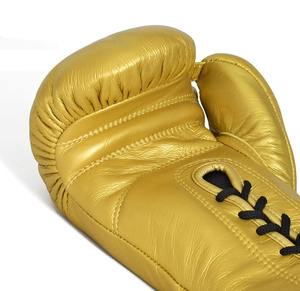 Guantes de Boxeo de Cuero con Cierre de Velcro, Agarres para Sanda, Transpirables, Cómodos, Profesionales, con Logotipo Personalizado - Product Image 6