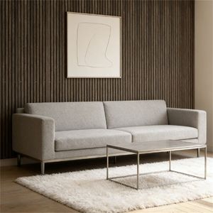 Pannelli Decorativi da Parete in Legno di Noce, Pannelli Fonoassorbenti per Soggiorno e Divani - Product Image 2