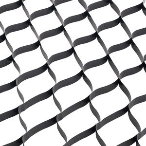 Grille de gravier perméable de 2 pouces de profondeur, 26,87 x 3,94 pieds, 1880 lb par pied carré, pour la rétention des terrains gazonnés, 8200 x 1200 mm - Product Image 6