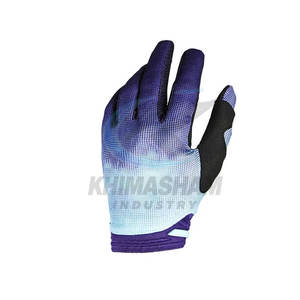 Gants de motocross imperméables et antidérapants avec fermeture auto-agrippante, conception à doigts complets pour une utilisation en extérieur, matériau nylon/polyester - Product Image 2