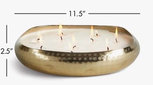 Recipientes Decorativos para Velas, Recipientes Metálicos para Velas, Recipientes Grandes para Velas - Product Image 5
