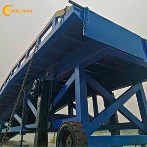 OEM/ODM 10T Mobile Hydraulic Loading Ramp 11.5m Length for Factory Warehouse Container Unloading - Product Image 6