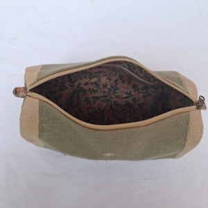 Cotton Zipper Travel Cosmetic <b>Bag</b> Stylish Fashion Practical Case Eco-Friendly Durable <b>Medium</b> <b>Size</b> Beauty Products Women's - Product Image 3