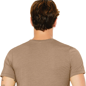 T-shirt à manches courtes pour homme, coupe classique, motif, col rond, style streetwear, écologique, jersey 100% coton, tissu de qualité supérieure - Product Image 5
