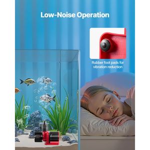 Pompa Acqua per Acquario 24V DC 30W 800 GPH, Generatore di Onde Marina con Flusso Regolabile, Modalità di Alimentazione, Pompa di Ritorno e Controller, 11.5 ft Maxi - Product Image 6