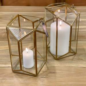 Wholesale Gold Plated Metal Edge Tea Light <b>Candle</b> Holder Terrarium Votive Glass for Home Office Deco Elegant <b>Candle</b> Jars Design - Product Image 5