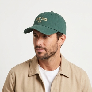Unisex 6 Panel Cotton <b>Baseball</b> <b>Cap</b> Embroidered Letter Dad Hat Adjustable Casual Sports Outdoor Wear - Product Image 5