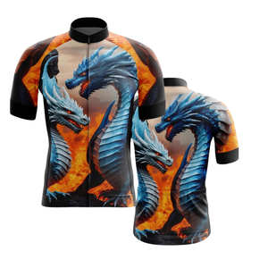 Maillot de Ciclismo Económico, Gran Volumen, MOQ Bajo, Logotipo Personalizado, Camisetas para Eventos Ciclisticos, Precio de Fábrica, Ropa de Ciclismo Transpirable de Poliéster - Product Image 2