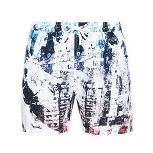 ออกแบบโลโก้ของคุณเอง กางเกงขาสั้นซับลิเมชั่นผู้ชาย โพลีเอสเตอร์ 100% ผ้าเนื้อเดียว สวมใส่สบาย แห้งเร็ว ระบายอากาศได้ดี - Product Image 1