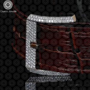 Montre mécanique de luxe Charm Jewels en acier inoxydable, boîtier carré de 40 mm, étanche 10 bars, date automatique, accents de diamants, pour homme - Product Image 2