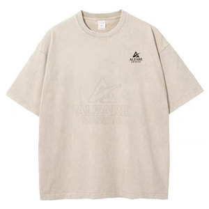 Camisetas Transpirables de Estilo Urbano para Hombre, Camisetas Ligeras con Lavado Ácido, Gran Venta - Product Image 4