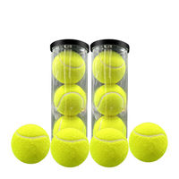 Balles de tennis de qualité supérieure, rebond élevé, feutre durable, balles d'entraînement et de match professionnelles pour usage intérieur et extérieur