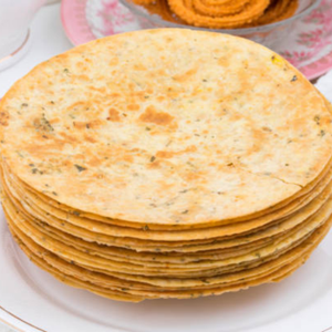 Khakhra de millet multigrains, pain plat sain et cuit, riche en fibres, export, adapté aux régimes, faible en huile - Product Image 4