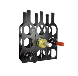 ชั้นวางขวดไวน์โลหะคุณภาพเยี่ยมแบบกำหนดเอง ผู้ผลิตและจำหน่ายอุปกรณ์จัดระเบียบห้องครัวสุดหรู ขายส่งขาตั้งขวดโลหะ - Product Image 1