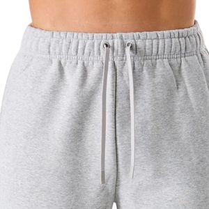 Pantalon de jogging ample gris clair pour homme en molleton doux, coupe décontractée, idéal pour l'entraînement, la gym, les loisirs et le sport - Product Image 5