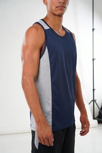 High Quality Men Tank Top Customized Solid Color Tank Top Quick Dry High Grade Men Tank Top - Product Image 2