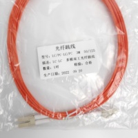 Câble de raccordement à fibre optique LC-LC duplex multimode prix usine OM2 3.0mm Orange pour centre de données et réseau FTTH