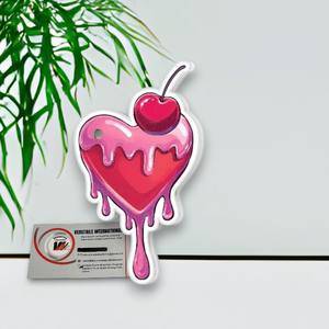 Nouvel Arrivage : Tuiles Magnétiques en Acrylique Réutilisables et Écologiques, Personnalisables, Motif Cœur Cerise, Fleur et Ovale, pour Extensions de Cils et Beauté - Product Image 2